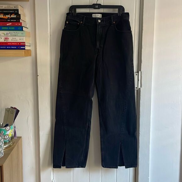 Abercrombie & Fitch 90s Relaxed Jean High Rise - Picture 1 of 5